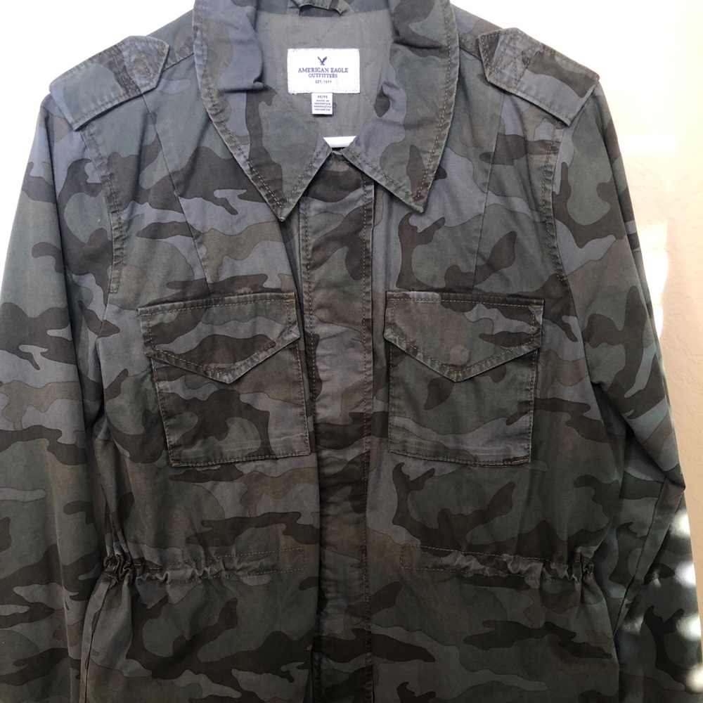 Camp American Eagle Zip up Jacket